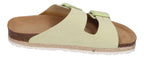 ESPADRIJ L'ORIGINALE Pantolette - AMI VELOUR - vert clair
