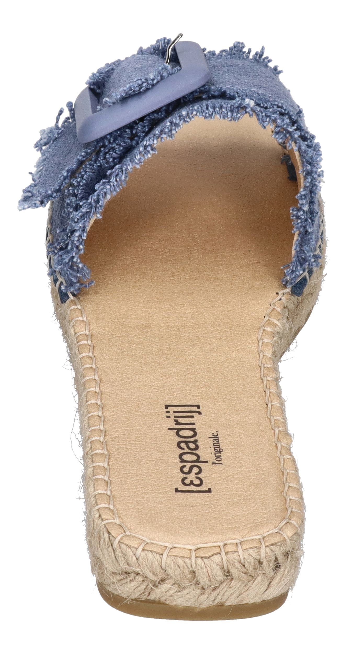 ESPADRIJ L'ORIGINALE Pantolette BELFORT LINEN dusty blue
