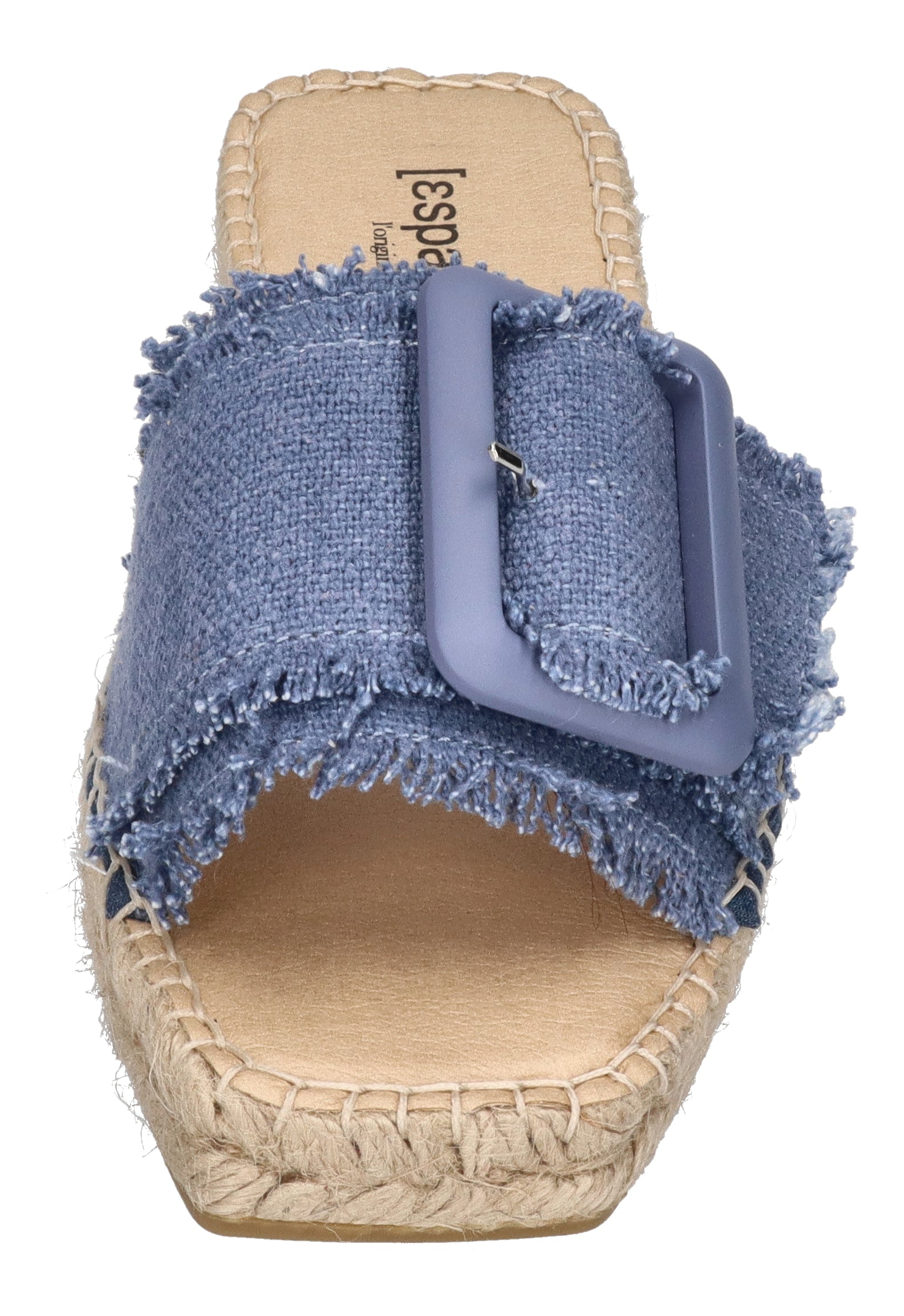 ESPADRIJ L'ORIGINALE Pantolette BELFORT LINEN dusty blue
