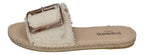 ESPADRIJ L'ORIGINALE Pantolette - BELFORT LINEN - nature