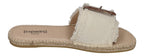 ESPADRIJ L'ORIGINALE Pantolette - BELFORT LINEN - nature