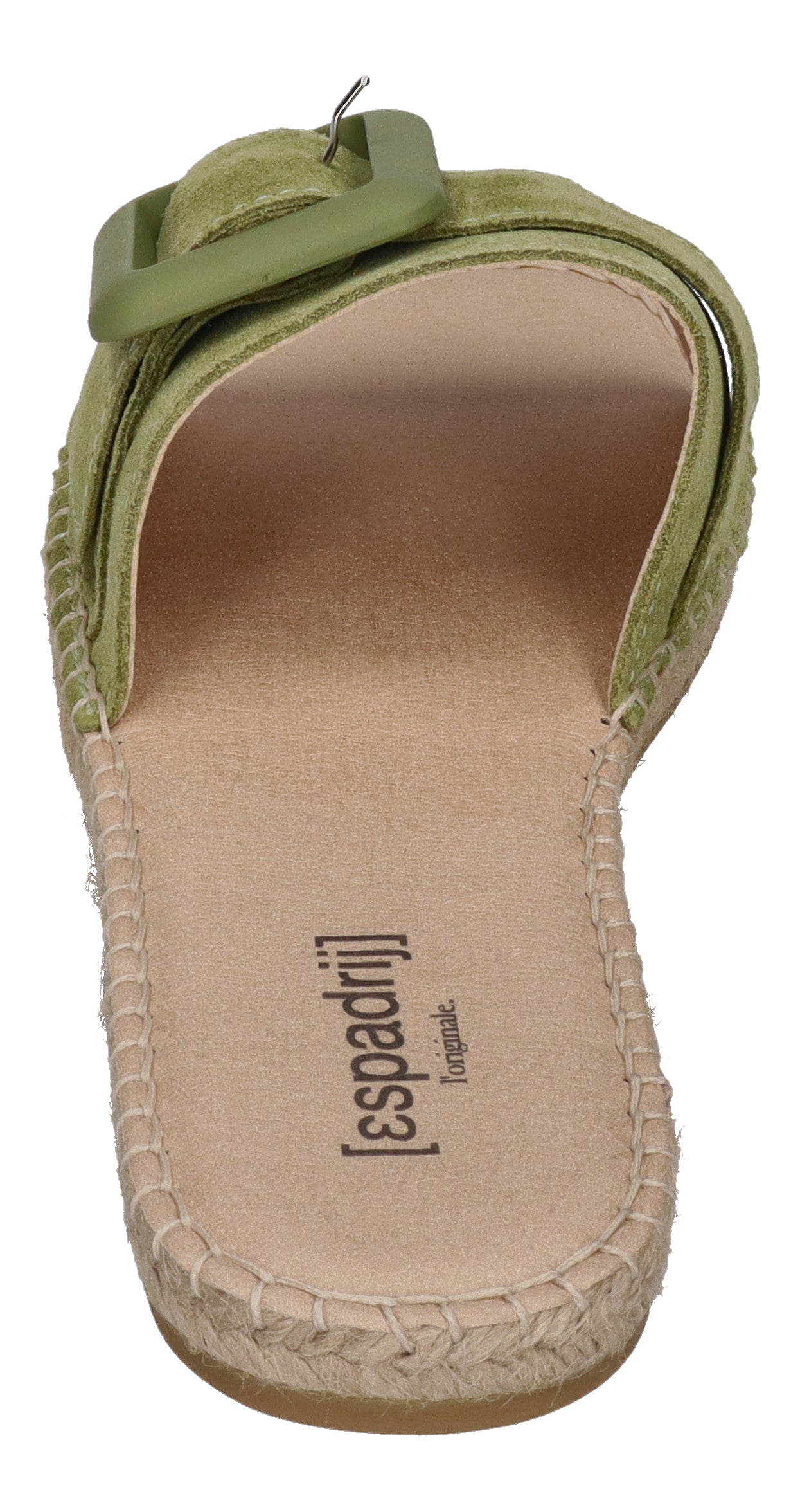 ESPADRIJ L'ORIGINALE Pantolette - BELFORT MONO - vert clair
