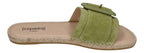 ESPADRIJ L'ORIGINALE Pantolette - BELFORT MONO - vert clair