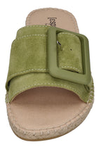 ESPADRIJ L'ORIGINALE Pantolette - BELFORT MONO - vert clair