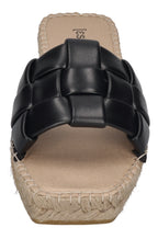 ESPADRIJ L'ORIGINALE Pantolette - CARRE CHECK - noir