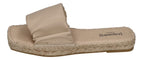 ESPADRIJ L'ORIGINALE Pantolette - CARRE RUFFLE - beige