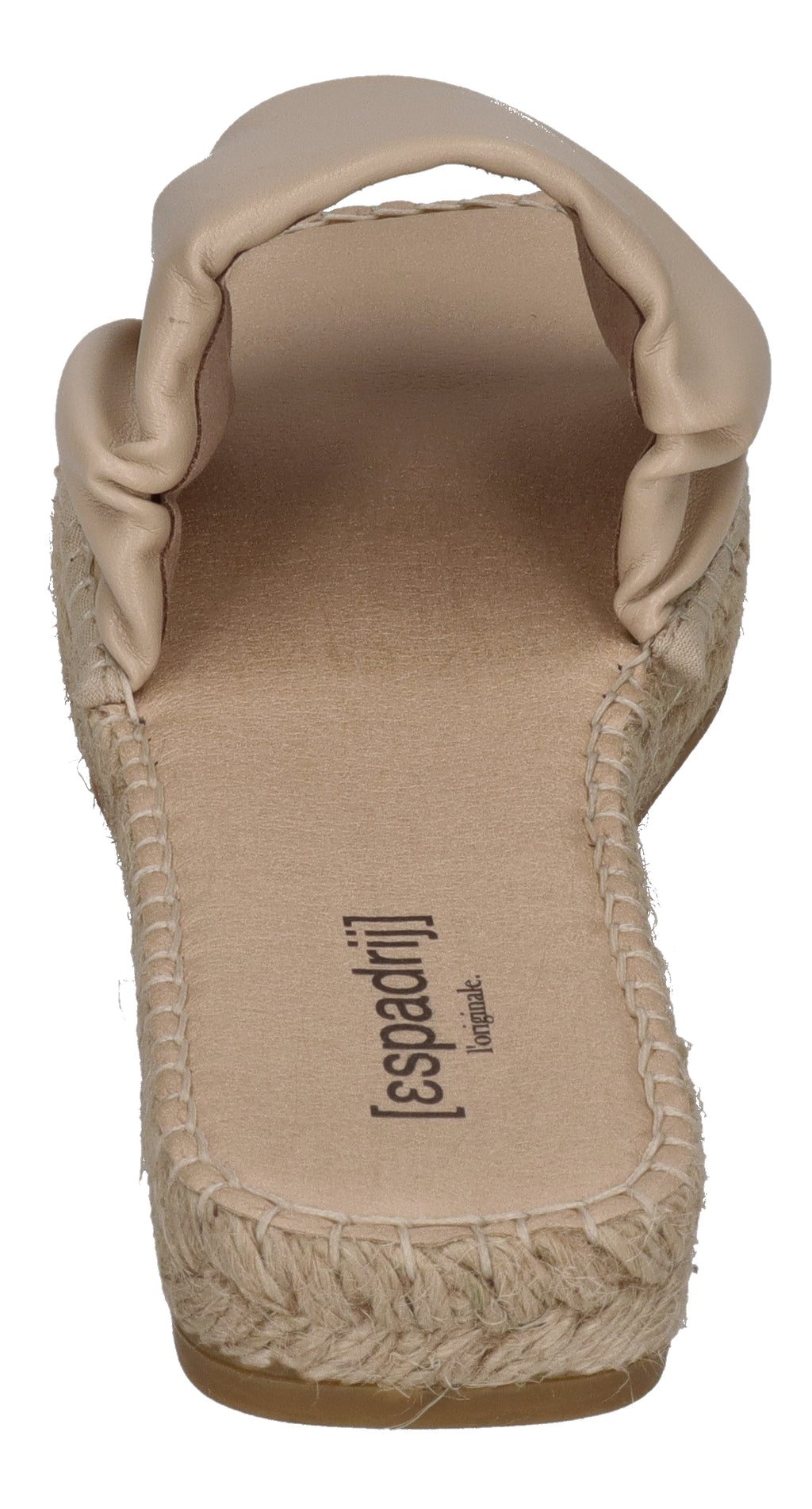 ESPADRIJ L'ORIGINALE Pantolette - CARRE RUFFLE - beige