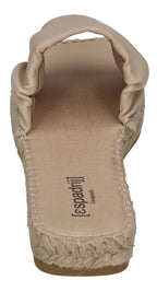 ESPADRIJ L'ORIGINALE Pantolette - CARRE RUFFLE - beige