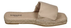 ESPADRIJ L'ORIGINALE Pantolette - CARRE RUFFLE - beige