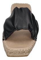 ESPADRIJ L'ORIGINALE Pantolette - CARRE RUFFLE - noir