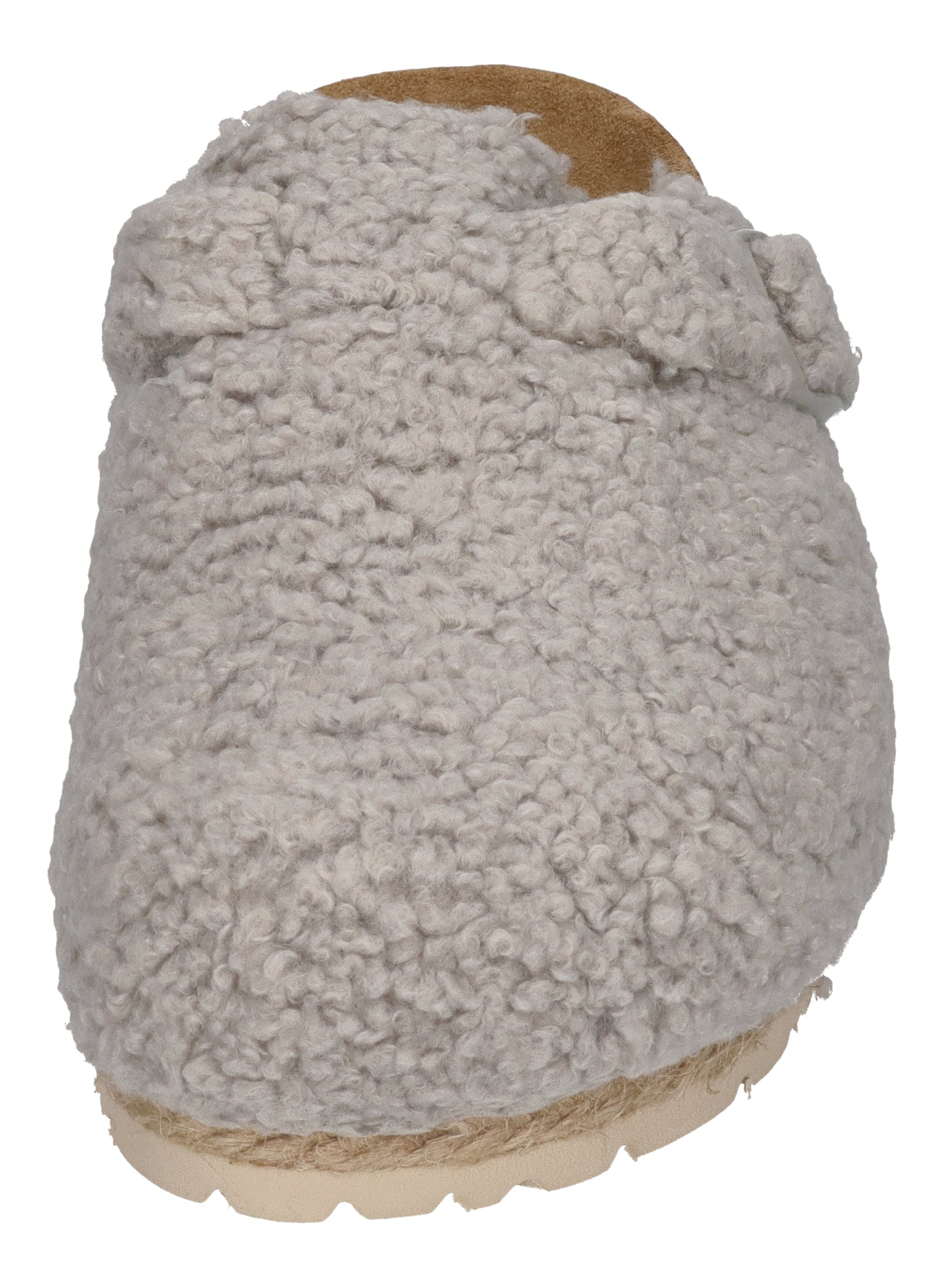 ESPADRIJ L'ORIGINALE Pantolette - CLOQ CURLY gris