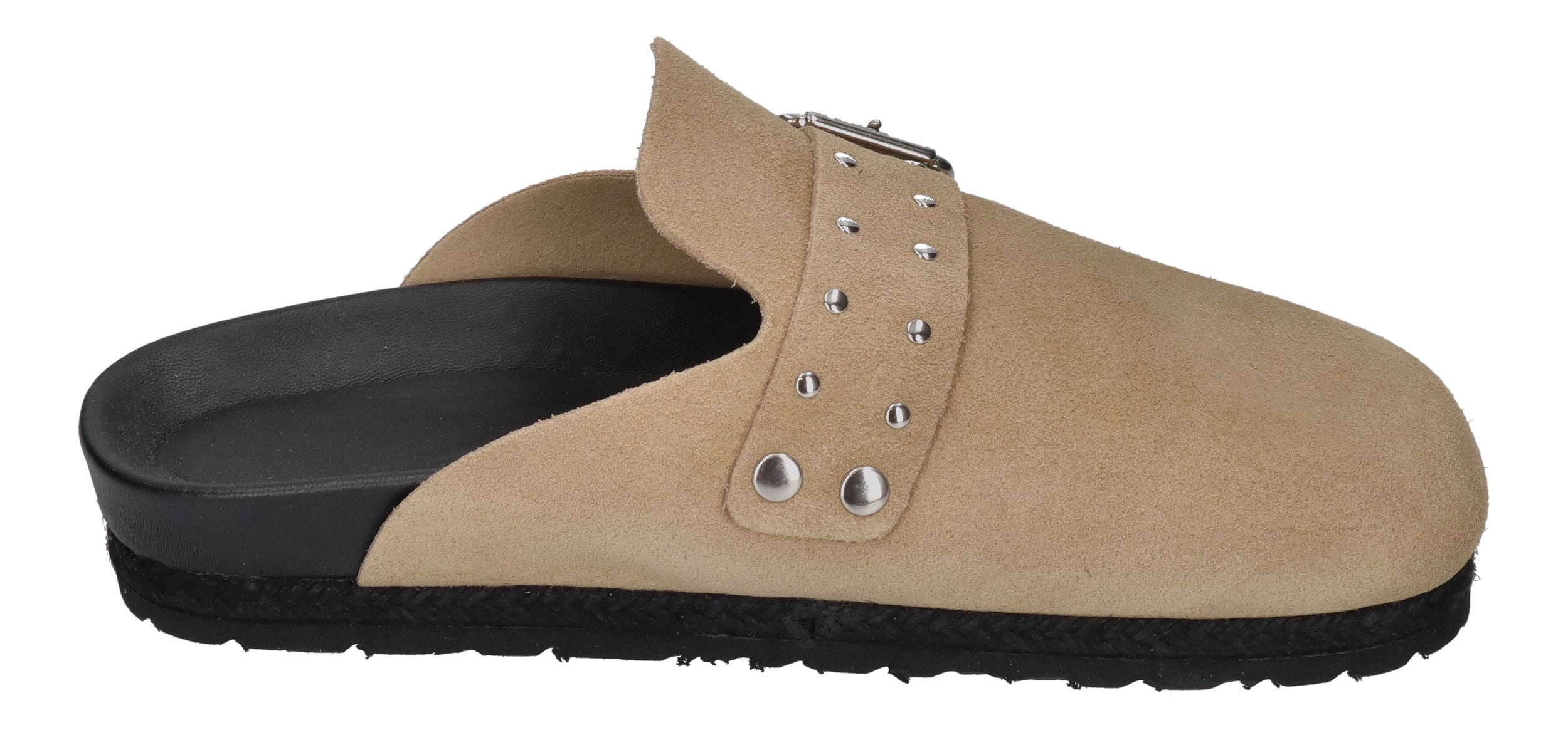 ESPADRIJ L'ORIGINALE Pantolette - CLOQ RIVET beige