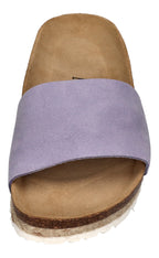 ESPADRIJ L'ORIGINALE Pantolette COPINE VELOUR lavande