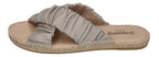 ESPADRIJ L'ORIGINALE Pantolette - CROISETTE RUFFLE - gris