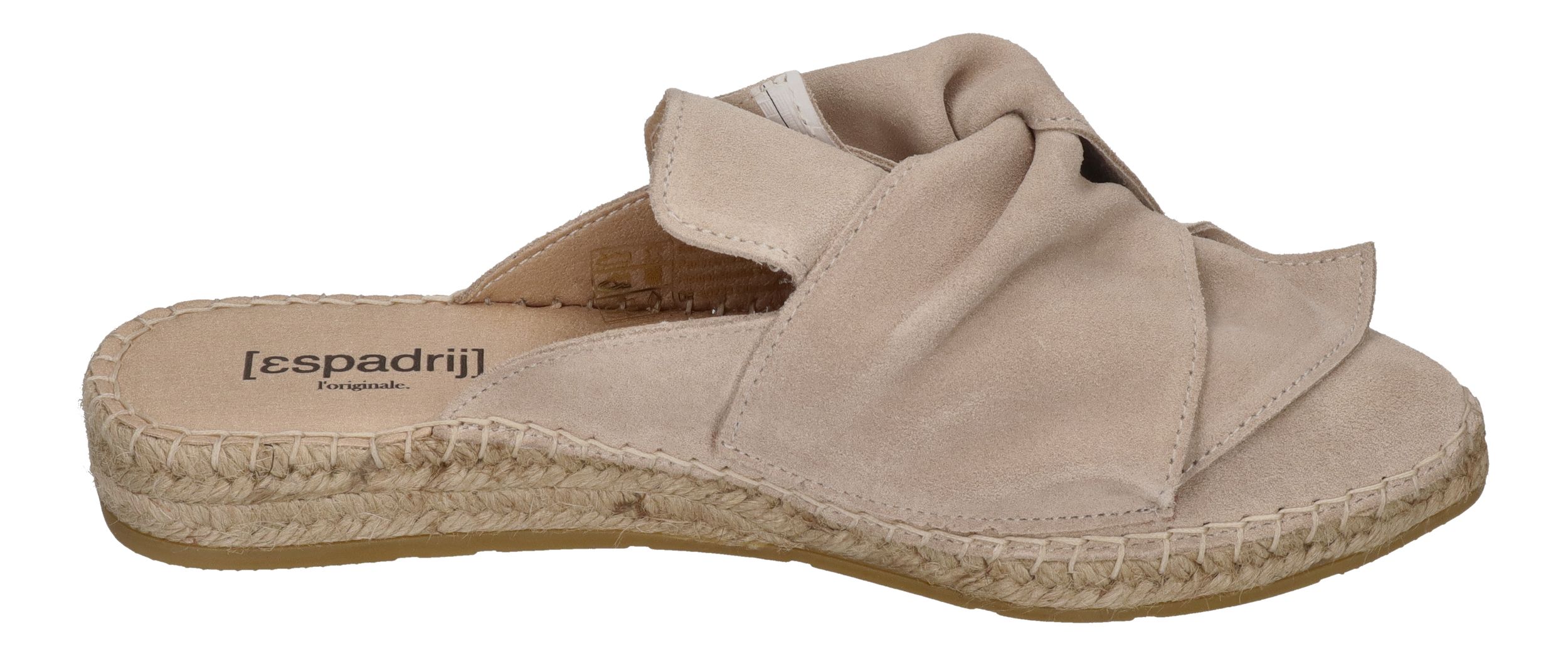 ESPADRIJ L'ORIGINALE Pantolette - MULE BOUCLE KNOT - beige