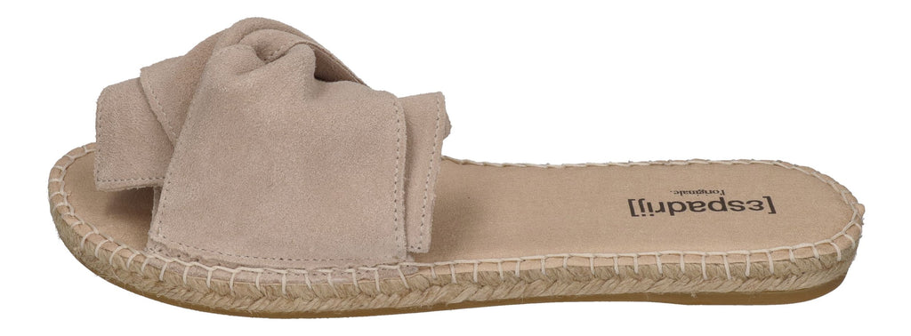 ESPADRIJ L'ORIGINALE Pantolette - PLAGE BOUCLE VELOUR - beige