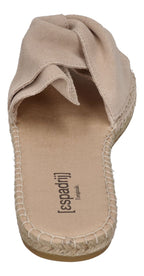 ESPADRIJ L'ORIGINALE Pantolette - PLAGE BOUCLE VELOUR - beige