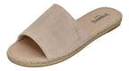 ESPADRIJ L'ORIGINALE Pantolette - PLAGE VELOUR - beige