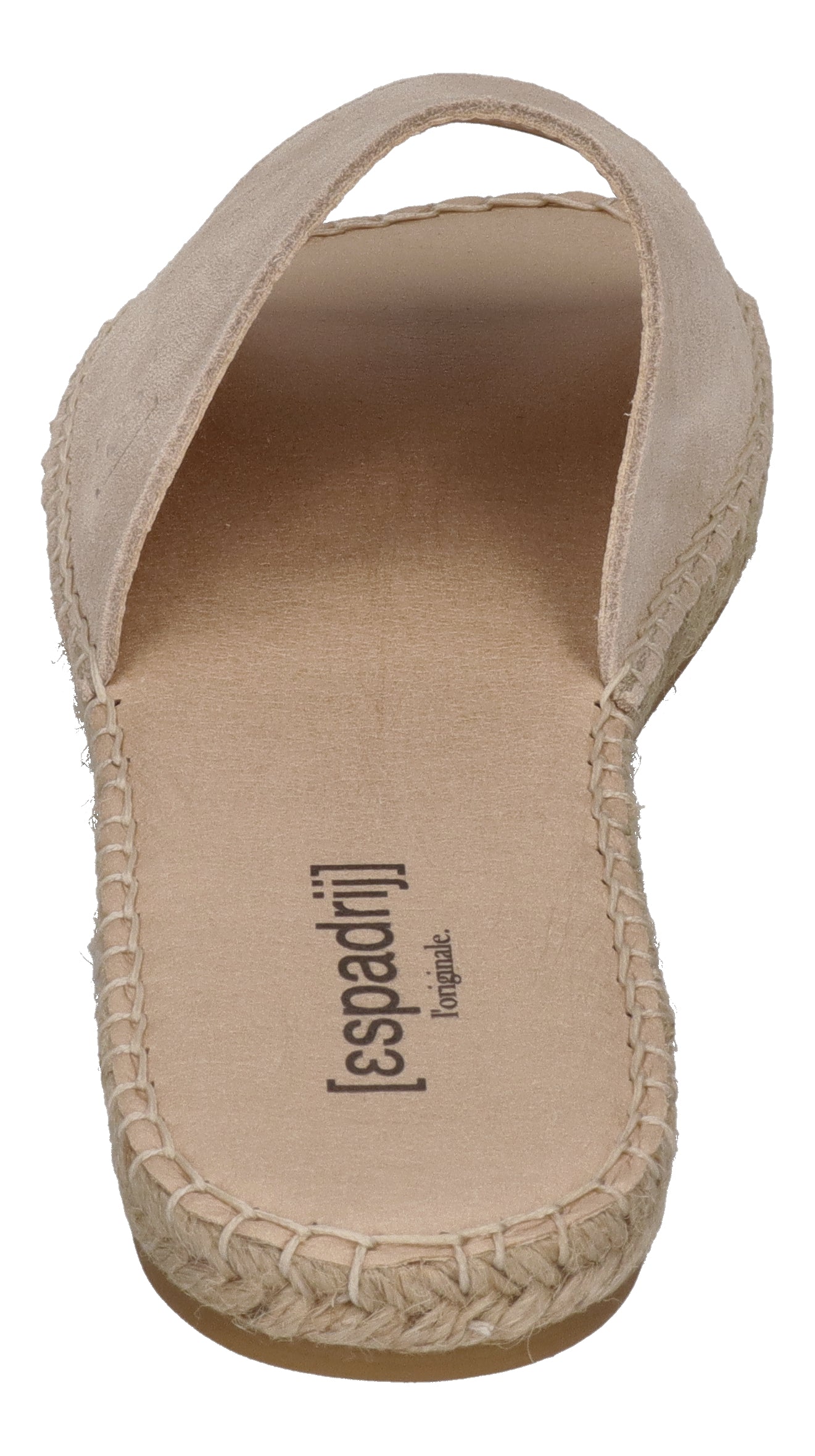 ESPADRIJ L'ORIGINALE Pantolette - PLAGE VELOUR - beige