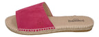 ESPADRIJ L'ORIGINALE Pantolette - PLAGE VELOUR - pink