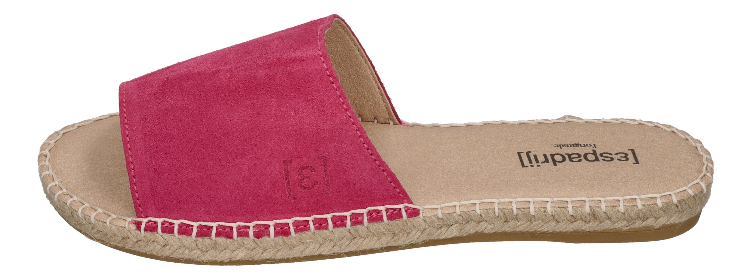 ESPADRIJ L'ORIGINALE Pantolette - PLAGE VELOUR - pink