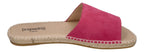ESPADRIJ L'ORIGINALE Pantolette - PLAGE VELOUR - pink