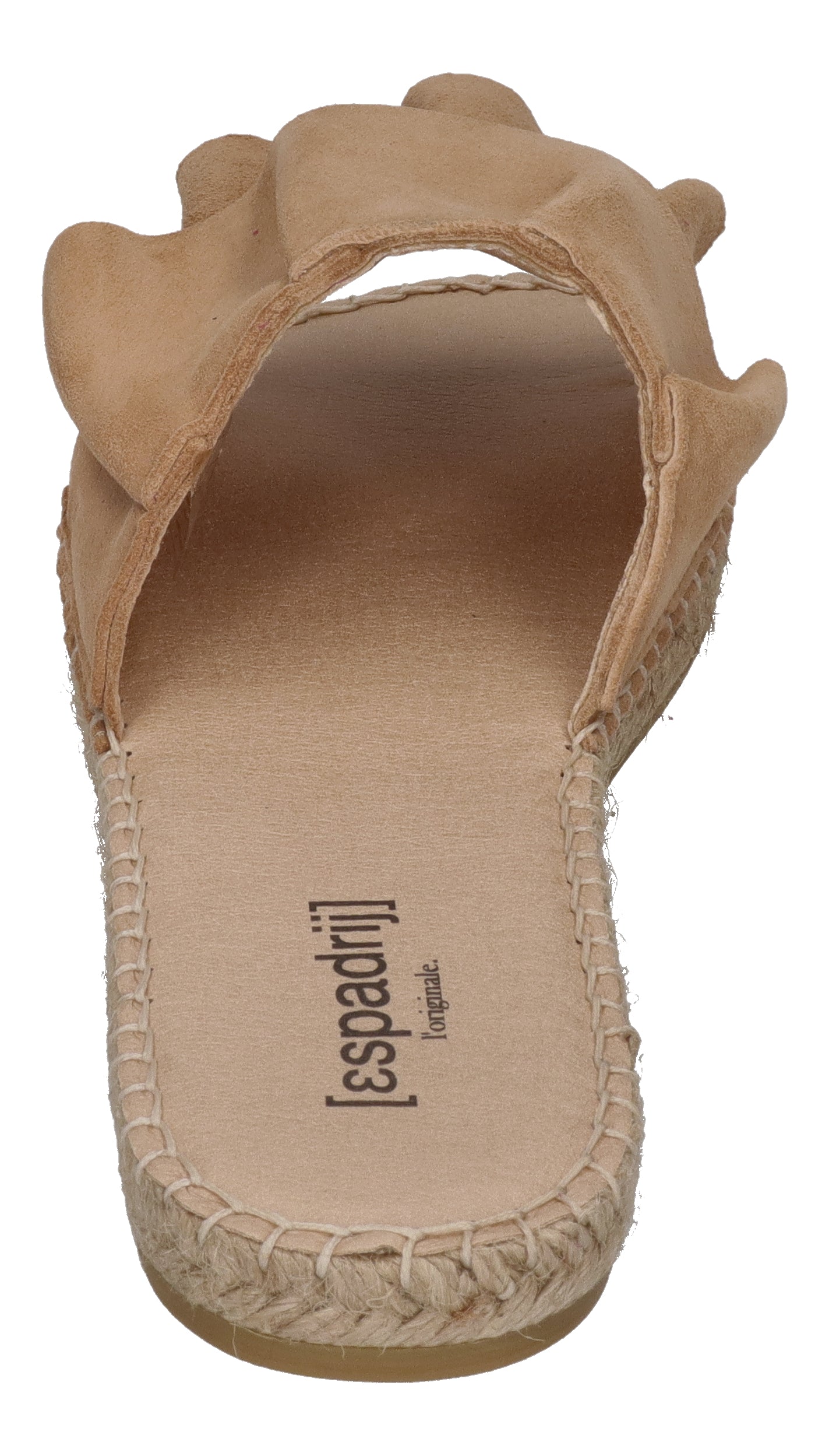 ESPADRIJ L'ORIGINALE Pantoletten - PLAGE VOLANT - beige