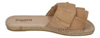ESPADRIJ L'ORIGINALE Pantoletten - PLAGE VOLANT - beige