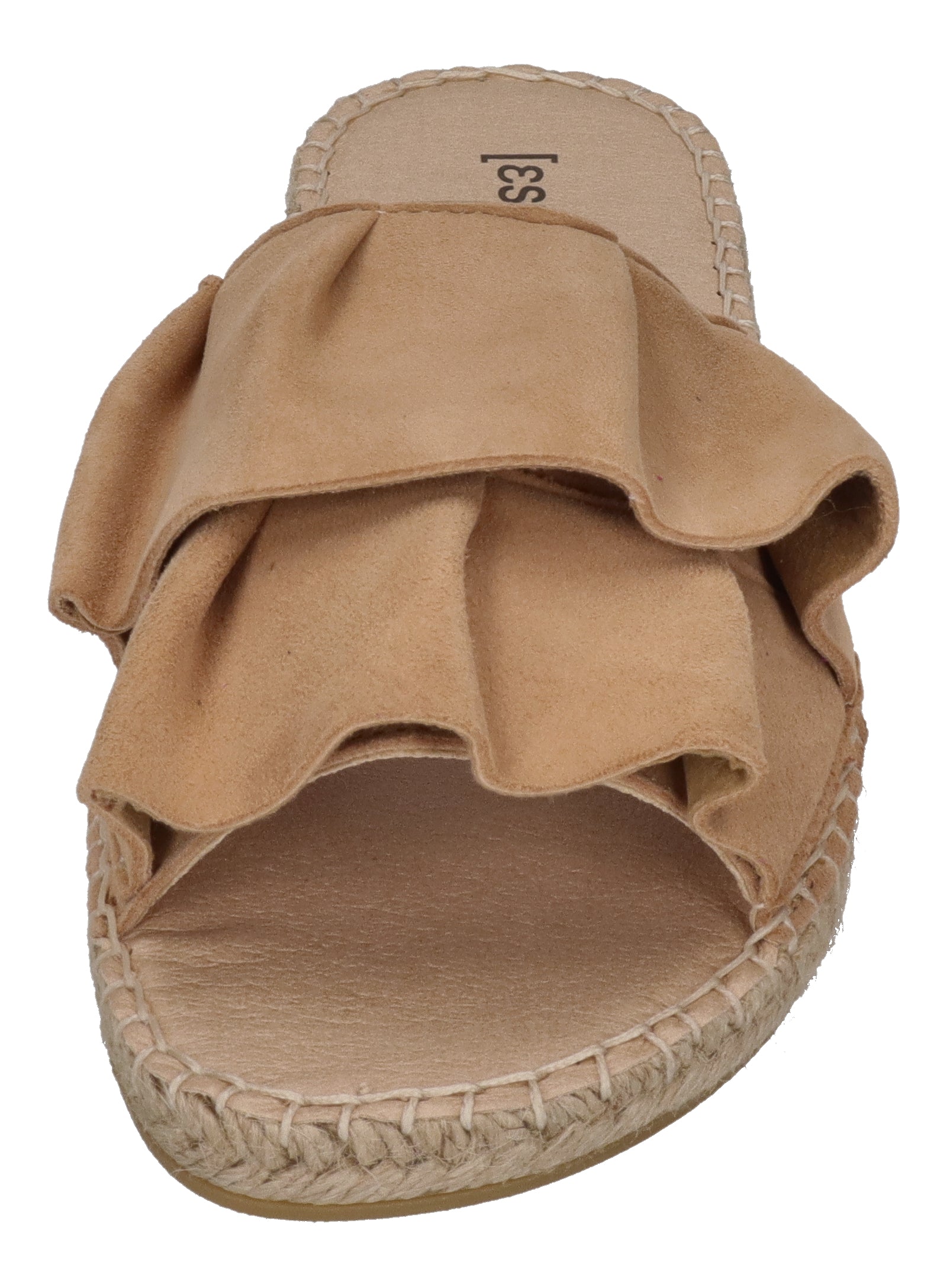 ESPADRIJ L'ORIGINALE Pantoletten - PLAGE VOLANT - beige