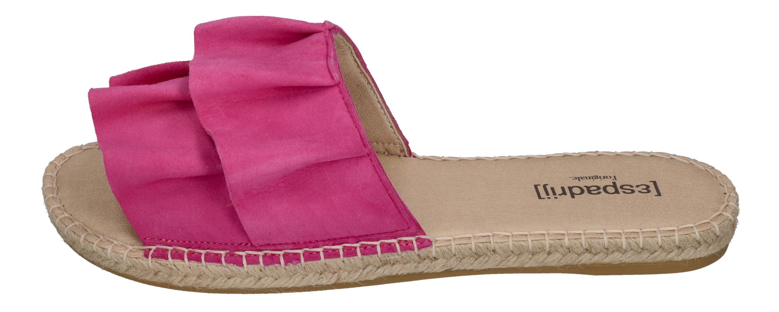 ESPADRIJ L'ORIGINALE Pantoletten - PLAGE VOLANT - pink