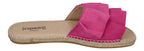 ESPADRIJ L'ORIGINALE Pantoletten - PLAGE VOLANT - pink