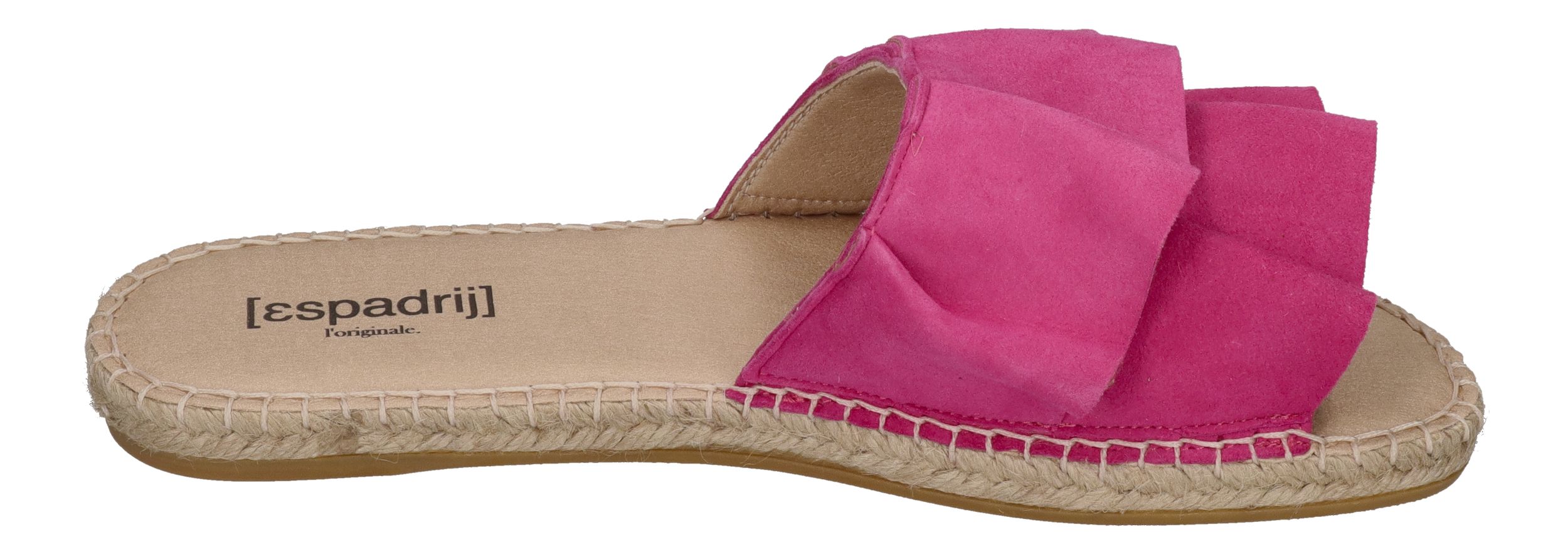 ESPADRIJ L'ORIGINALE Pantoletten - PLAGE VOLANT - pink