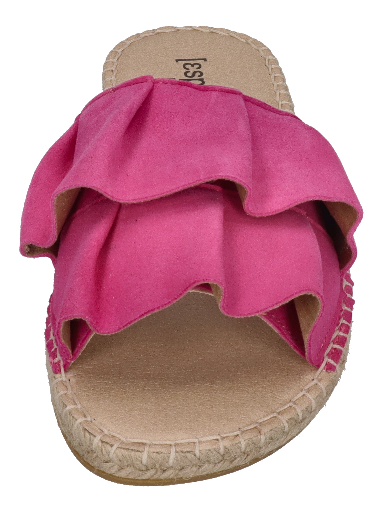 ESPADRIJ L'ORIGINALE Pantoletten - PLAGE VOLANT - pink