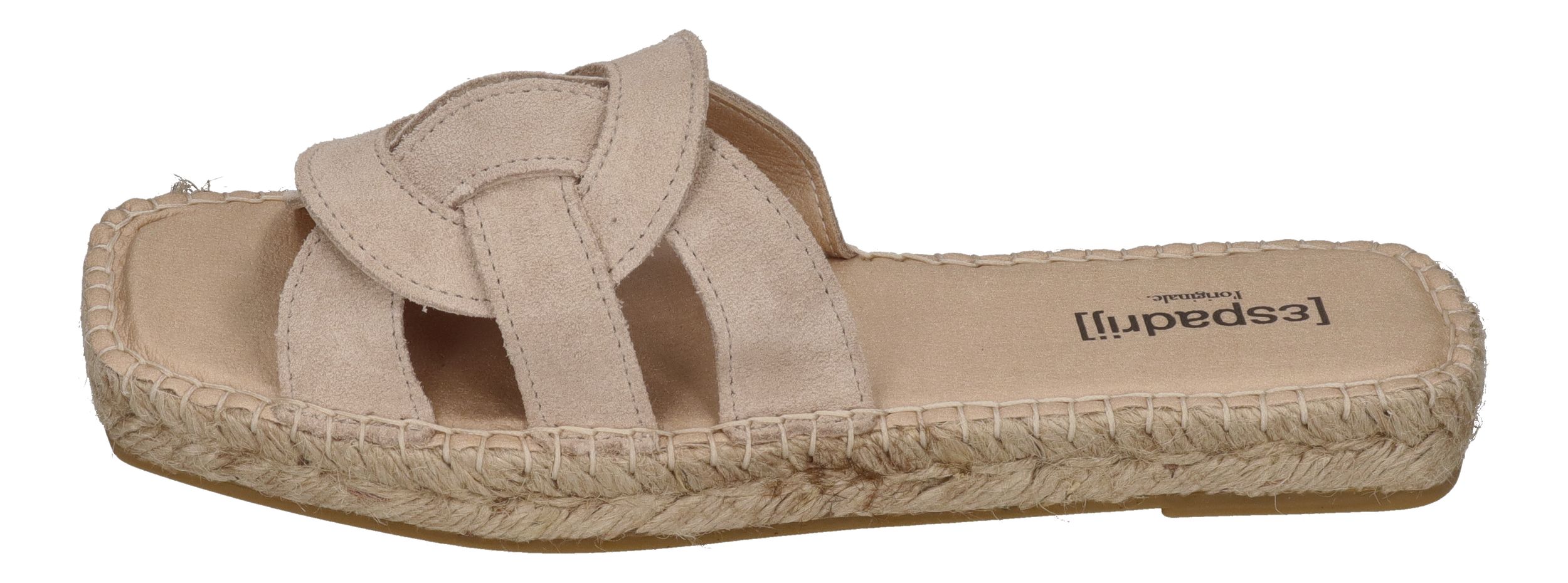 ESPADRIJ L'ORIGINALE Pantoletten - TOURS VELOUR - beige
