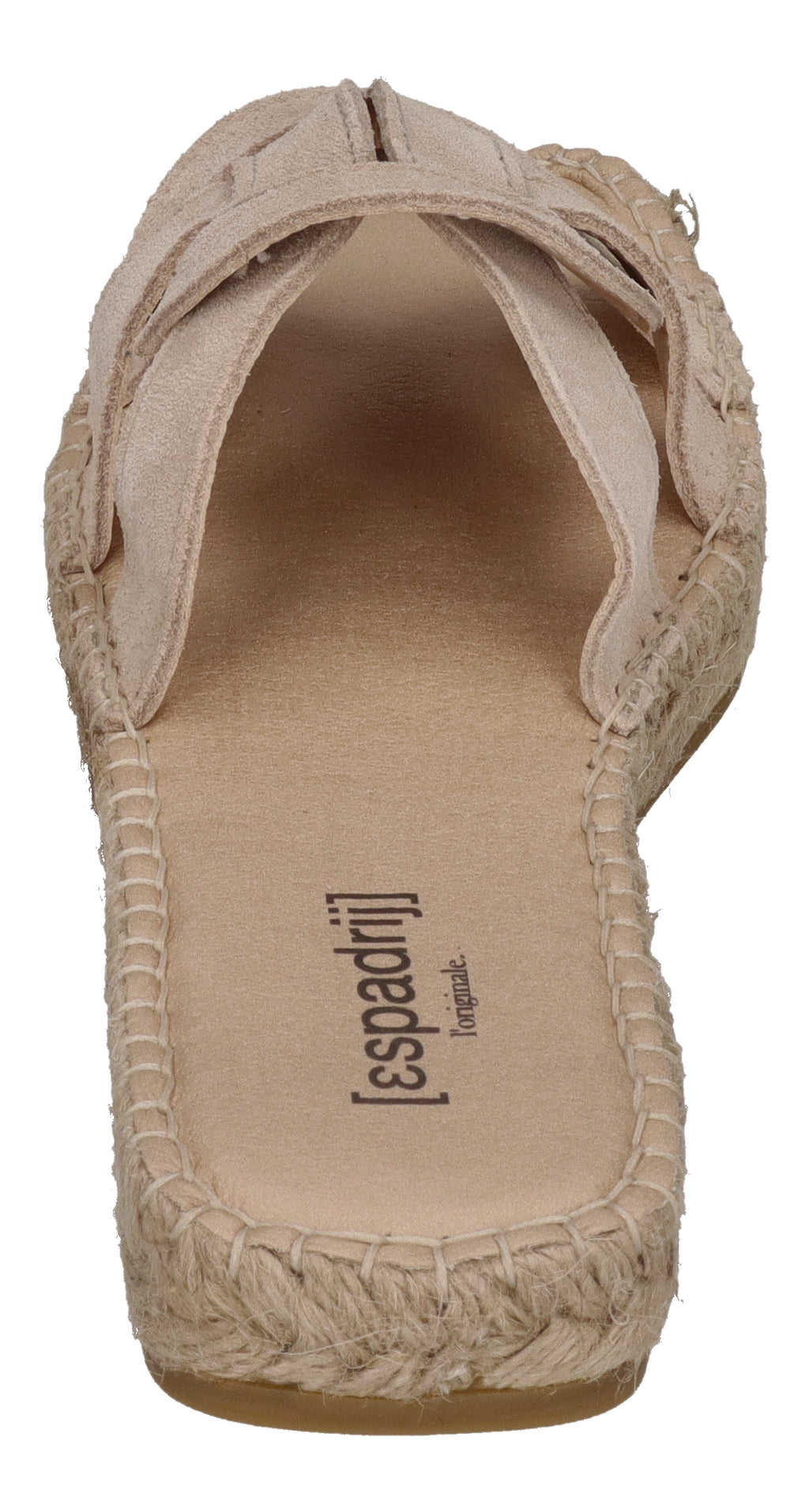 ESPADRIJ L'ORIGINALE Pantoletten - TOURS VELOUR - beige