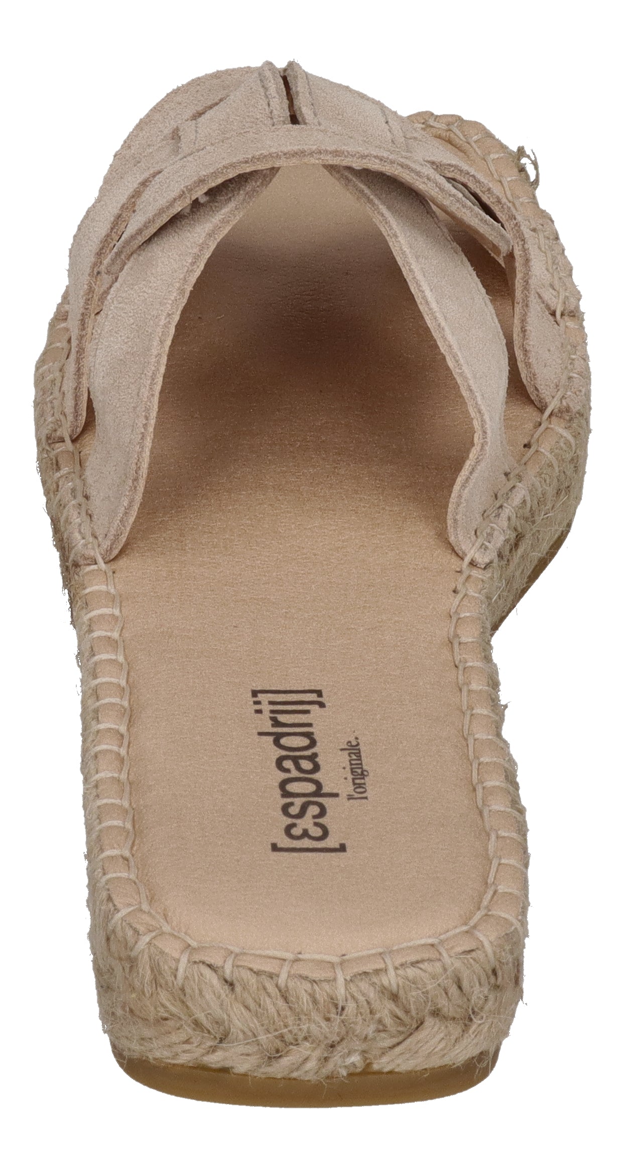 ESPADRIJ L'ORIGINALE Pantoletten - TOURS VELOUR - beige