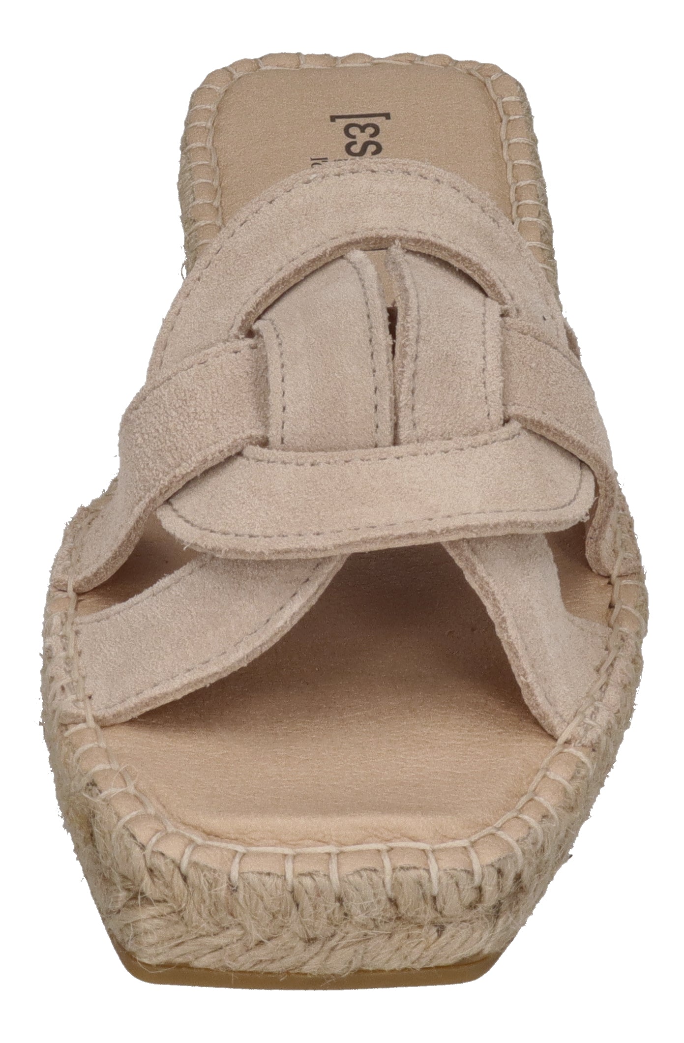 ESPADRIJ L'ORIGINALE Pantoletten - TOURS VELOUR - beige