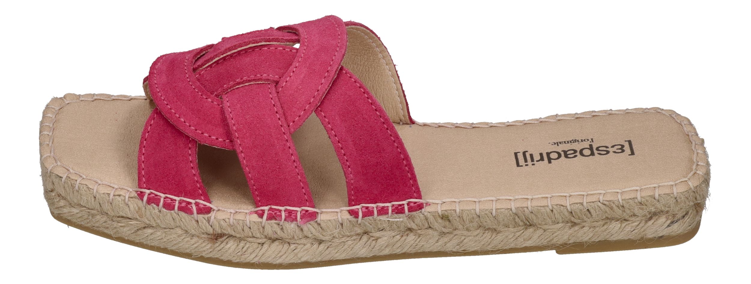 ESPADRIJ L'ORIGINALE Pantoletten - TOURS VELOUR - pink