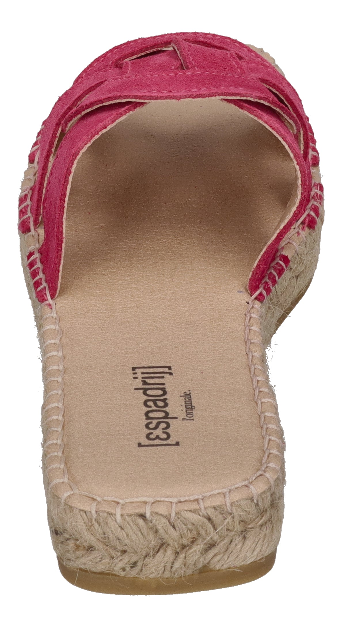 ESPADRIJ L'ORIGINALE Pantoletten - TOURS VELOUR - pink