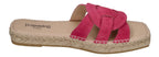 ESPADRIJ L'ORIGINALE Pantoletten - TOURS VELOUR - pink