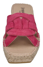 ESPADRIJ L'ORIGINALE Pantoletten - TOURS VELOUR - pink