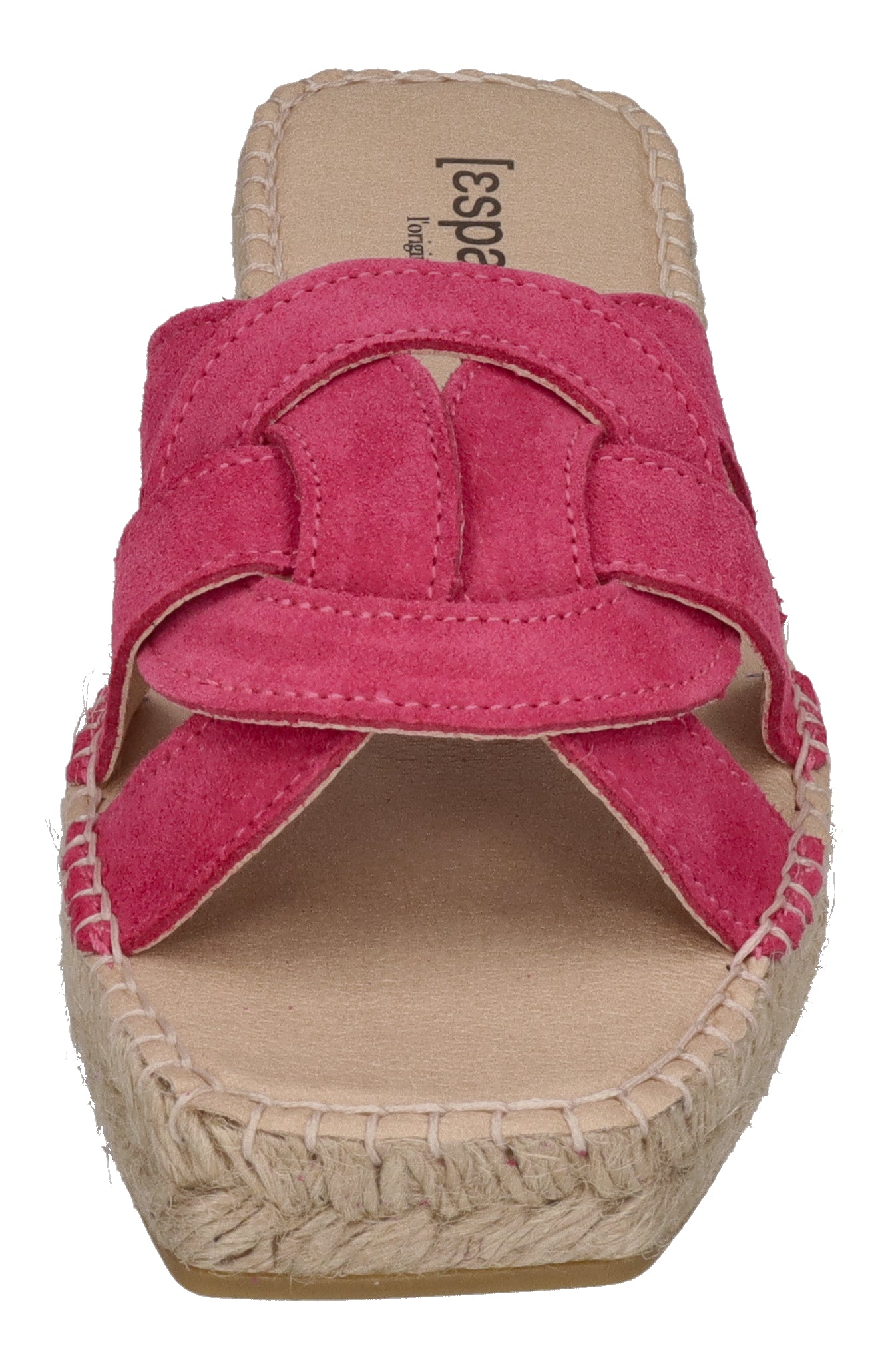 ESPADRIJ L'ORIGINALE Pantoletten - TOURS VELOUR - pink
