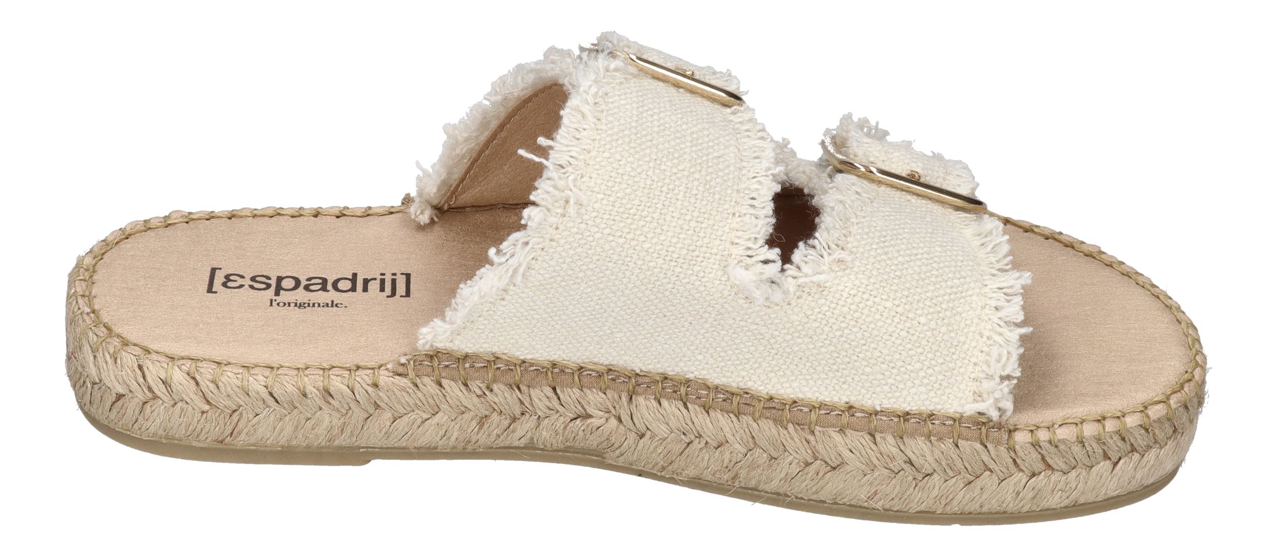 ESPADRIJ L'ORIGINALE Pantoletten CLAQUETTE LINEN nature