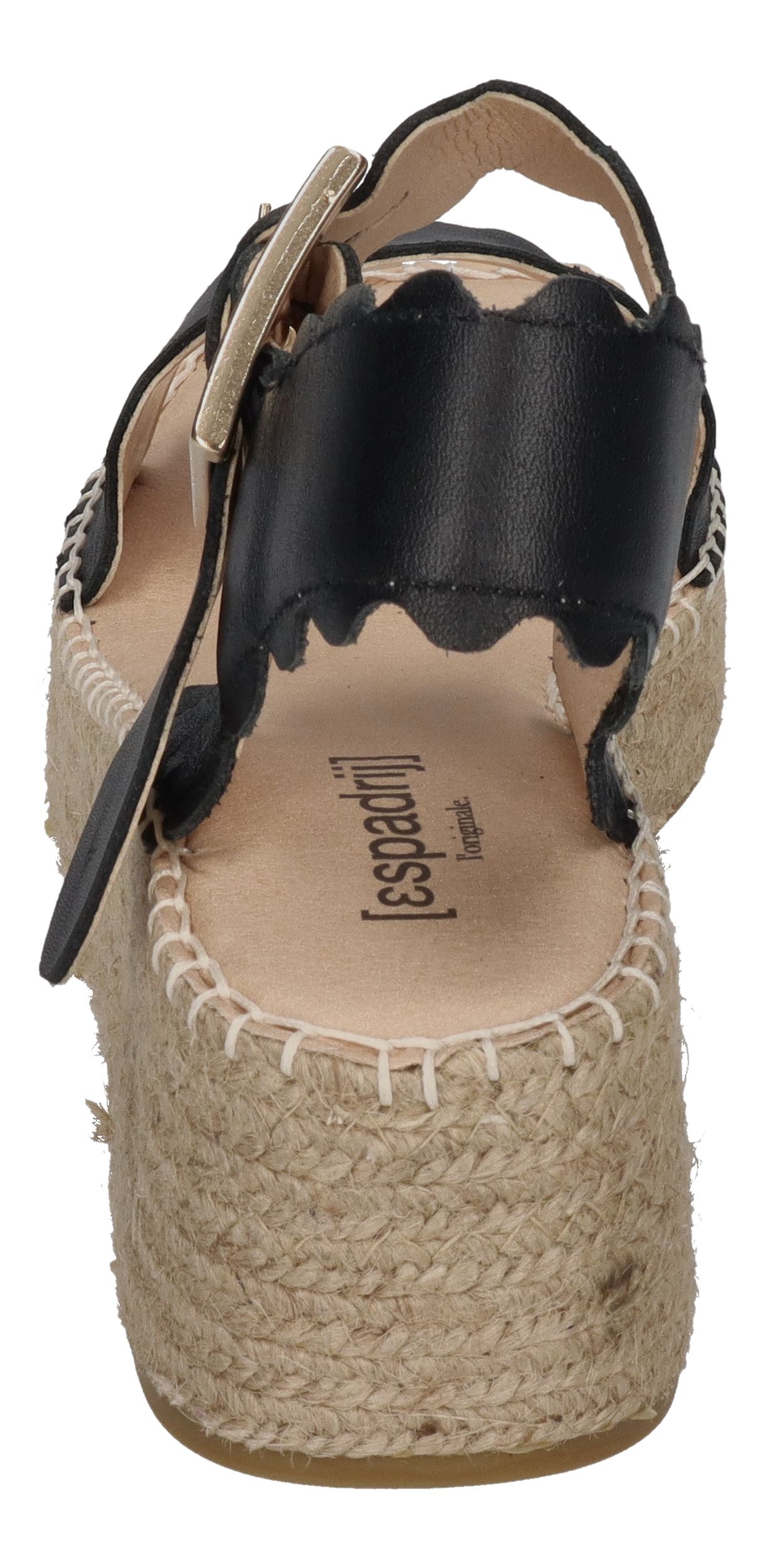 ESPADRIJ L'ORIGINALE Sandalette - LYON HIGH - noir