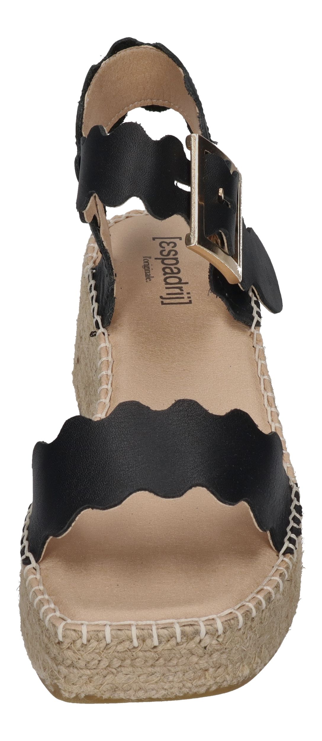 ESPADRIJ L'ORIGINALE Sandalette - LYON HIGH - noir