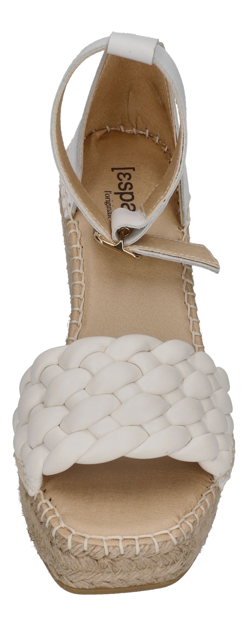 ESPADRIJ L'ORIGINALE Sandalette - SAINT TROPEZ TRESSE - blanc