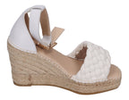 ESPADRIJ L'ORIGINALE Sandalette - SAINT TROPEZ - blanc