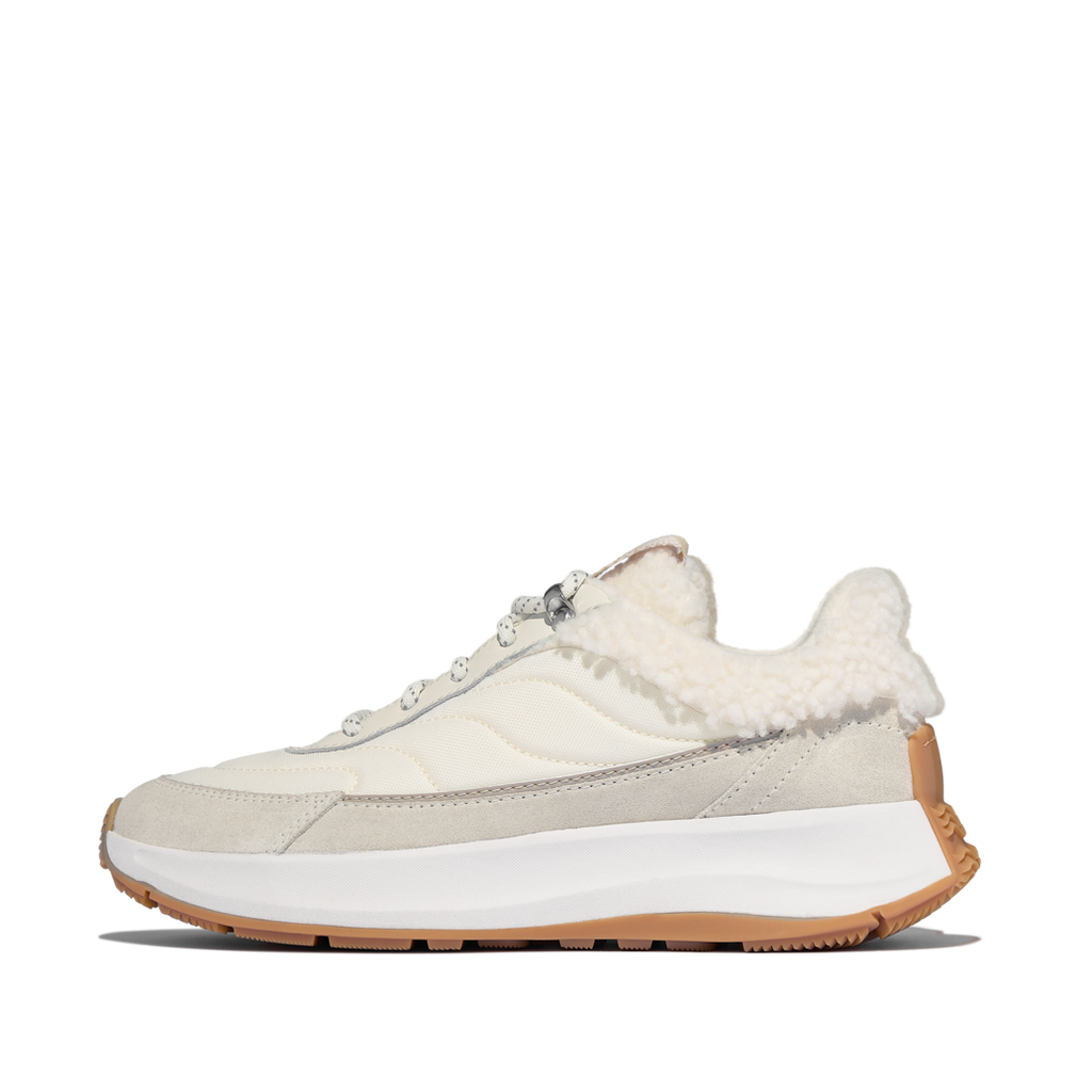 FITFLOP Sneakers F-MODE FLOW SHEARLING MIX cream mix
