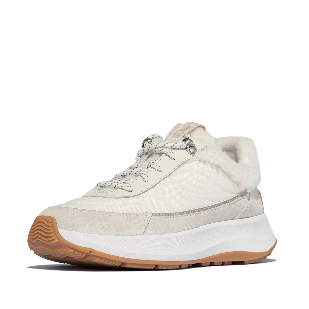 FITFLOP Sneakers F-MODE FLOW SHEARLING MIX cream mix