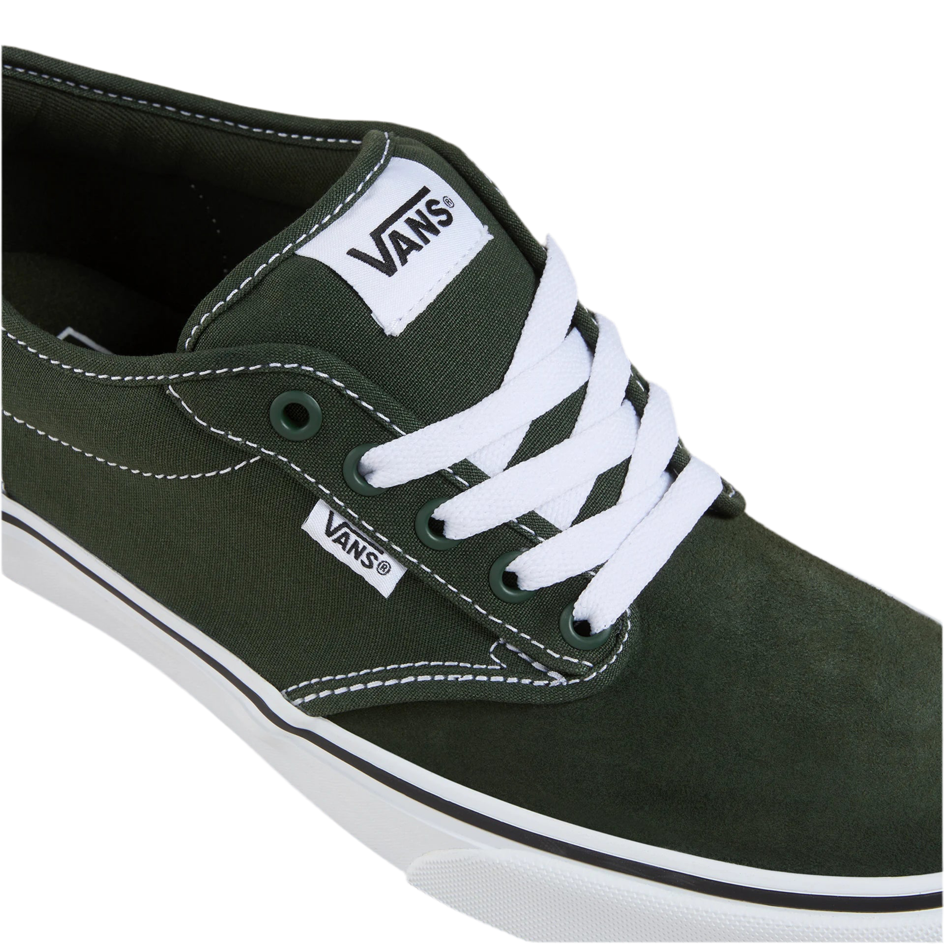 VANS in Übergröße - ATWOOD Suede Canvas - dried kelp